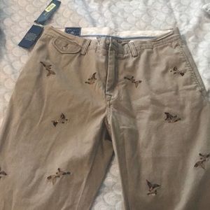 Men’s polo Ralph Lauren mallard duck pants